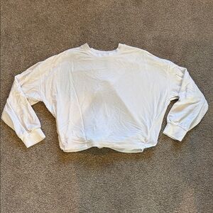 Athleta Cross Tie-Back Long Sleeve Shirt L